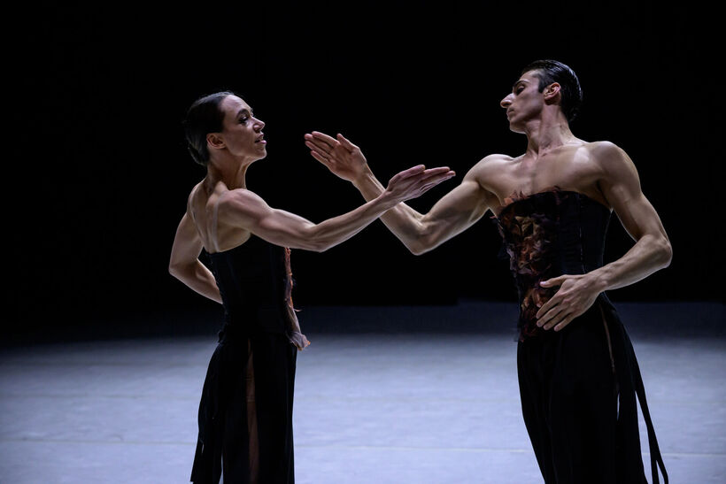 Balet ND | Avant-Garde (Lovebirds) (kostýmní zkouška); Kristýna Němečková a Marco Piraino - foto Serghei Gherciu